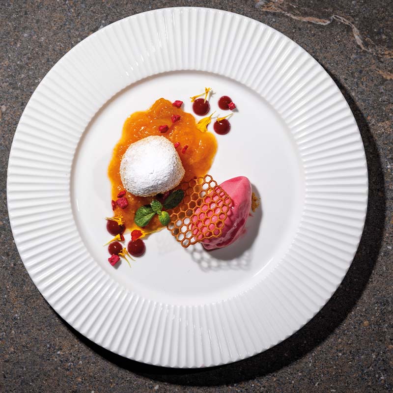 gold pepper topfenknödel